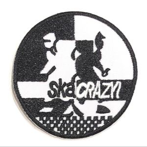 Ska Patch iron on Mod Rude Boy 2 Tone band punk